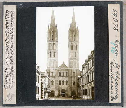 Vorschaubild Caen: Saint Etienne, Westfassade (Stoedtner-Nr. 59078) 